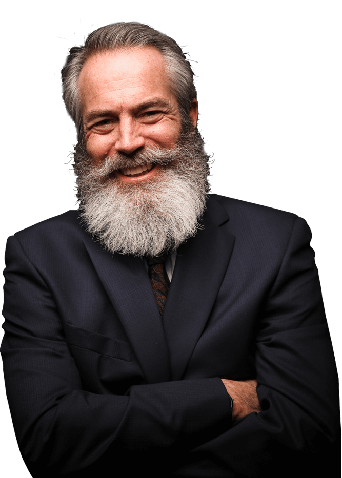 Mature Male Model Wearing Suit With Grey Hairstyle FTGHU8Q